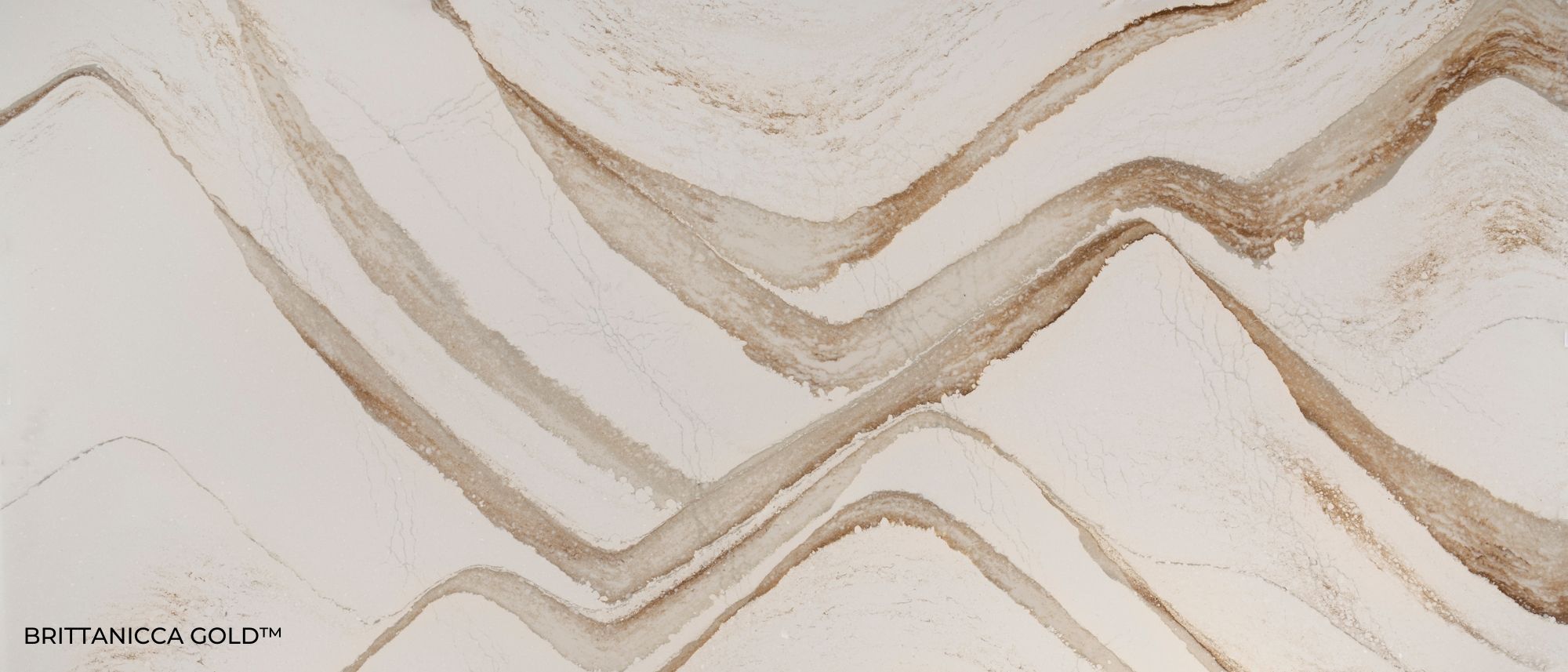 BRITTANICCA GOLD™ Design Spotlight Full Slab Picture Header Brittanicca Gold Cambria Quartz Brittanicca Gold Quartz