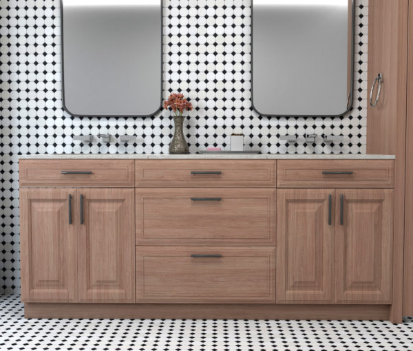 Sable Black Buttons Tile
