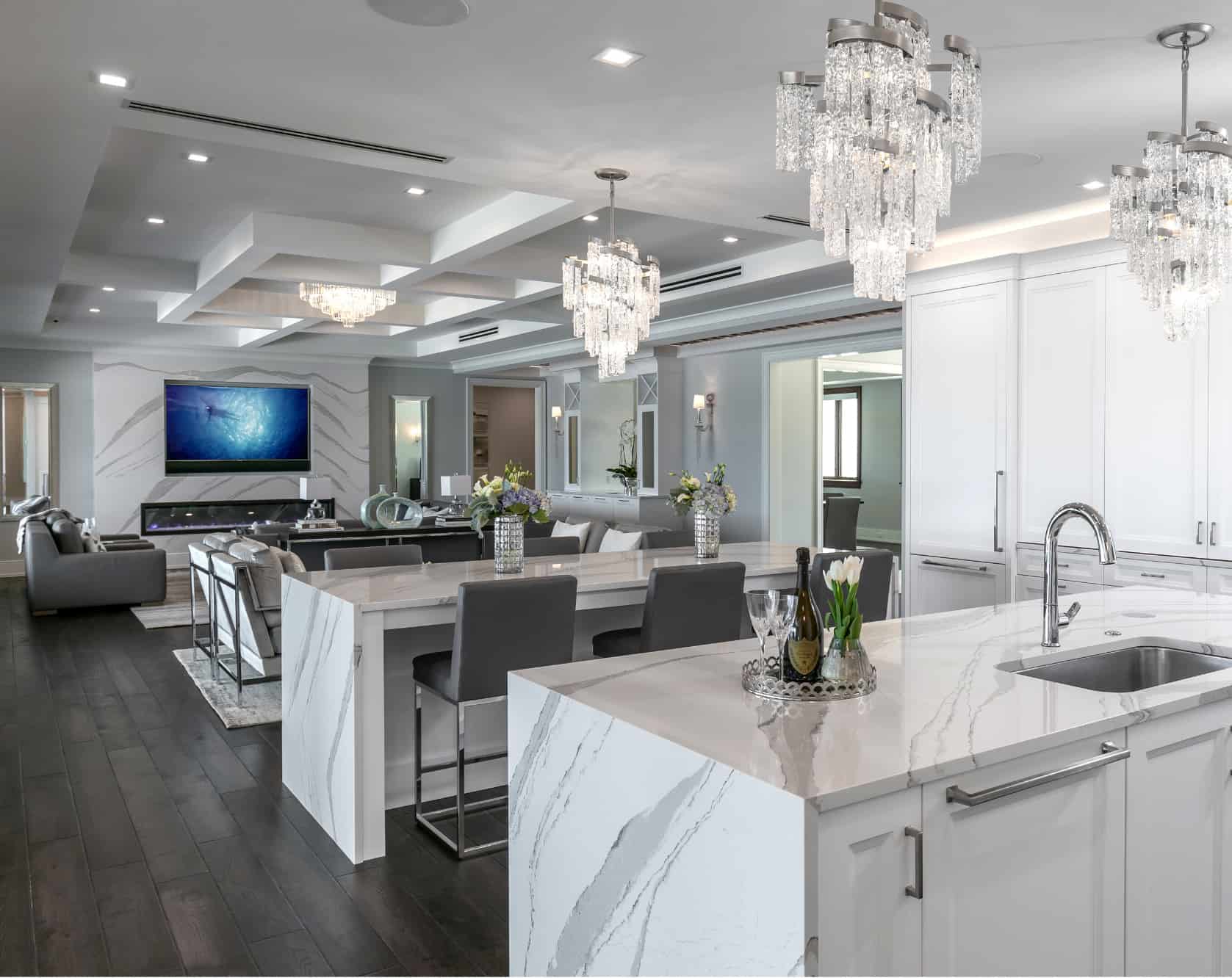 cambria brittanicca white cabinets tampa florida