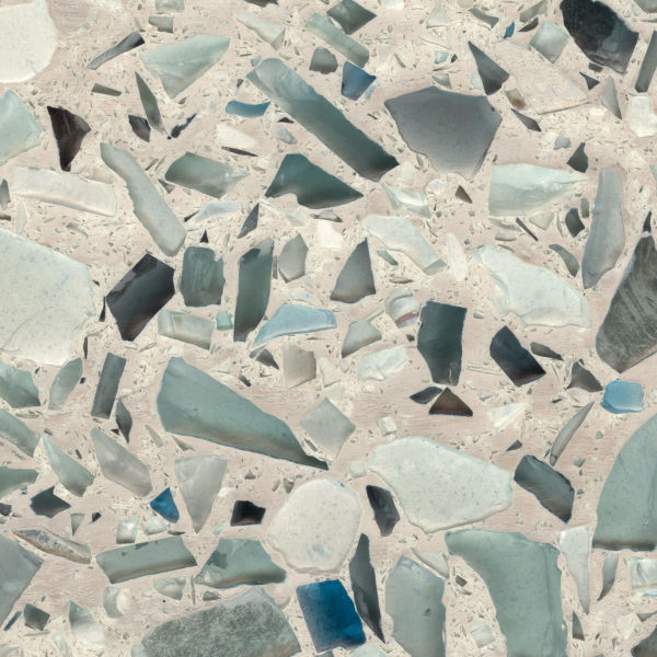 Palladian Gray With Sea Pearl Vetrazzo