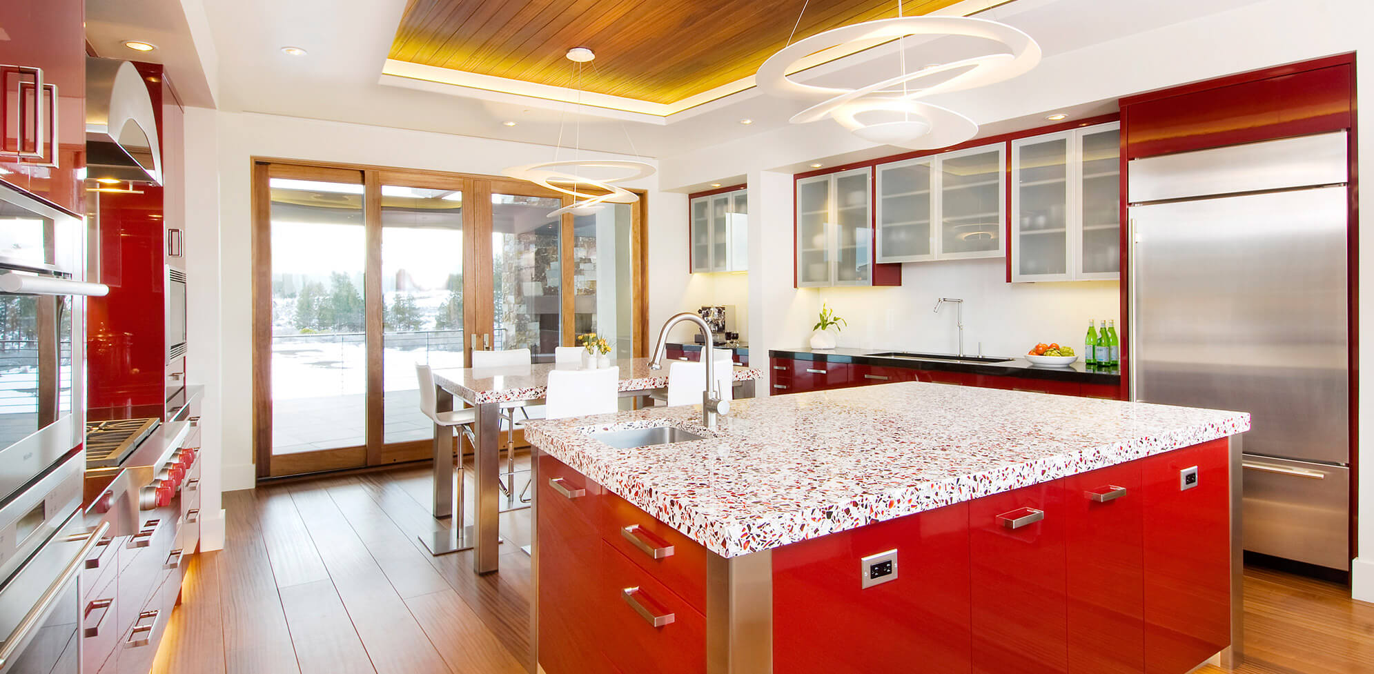 Ruby Red Vetrazzo
