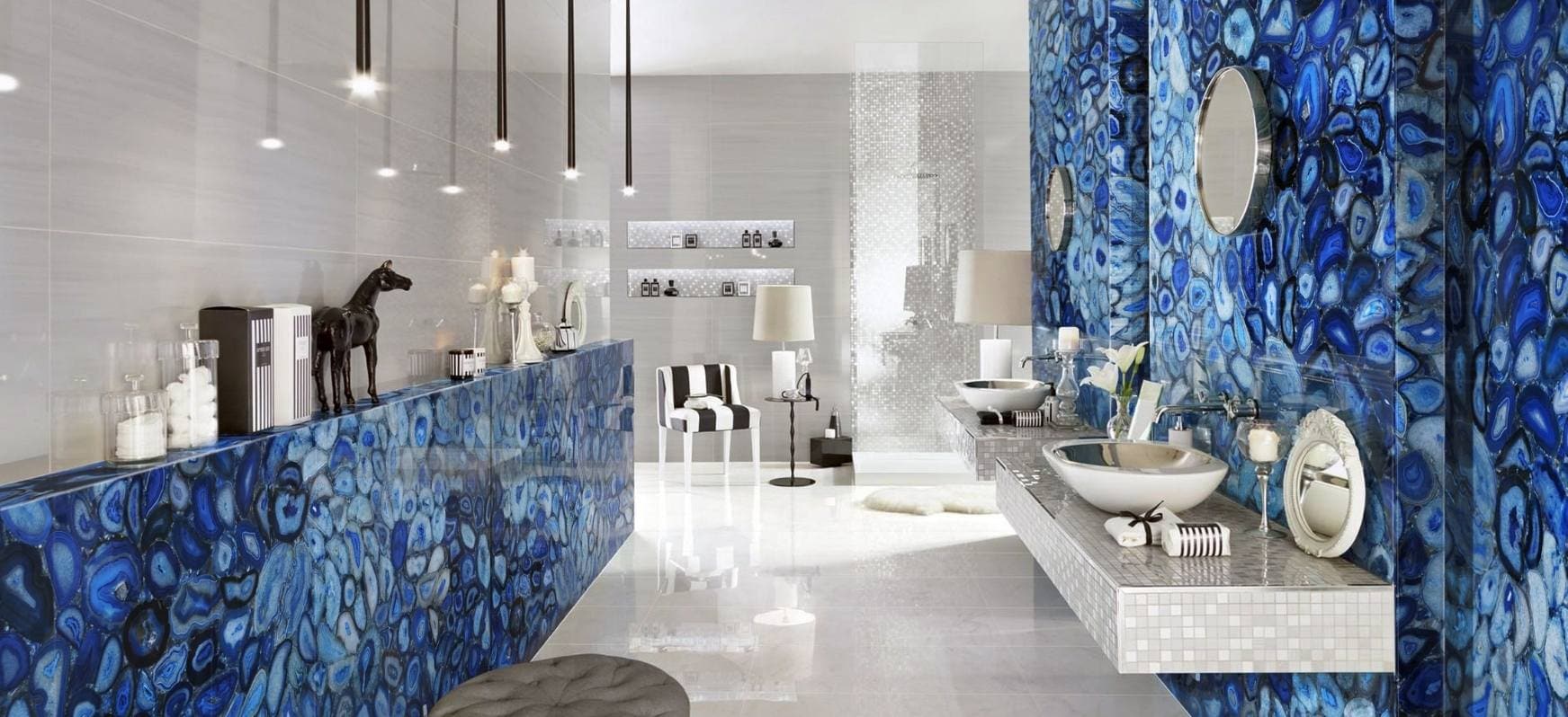 Blue Agate Countertops Blue Countertops